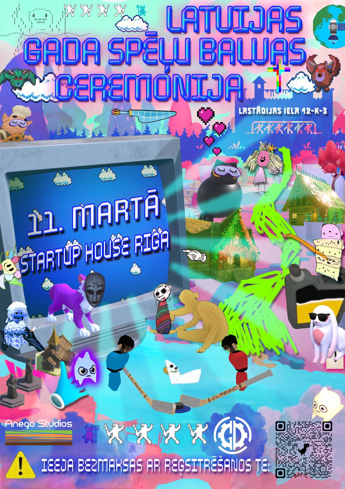 Latvijas spēļu gada balvas ceremonija